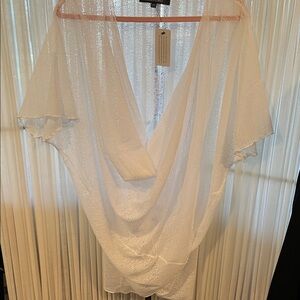 Colleen Lopez White Blouse